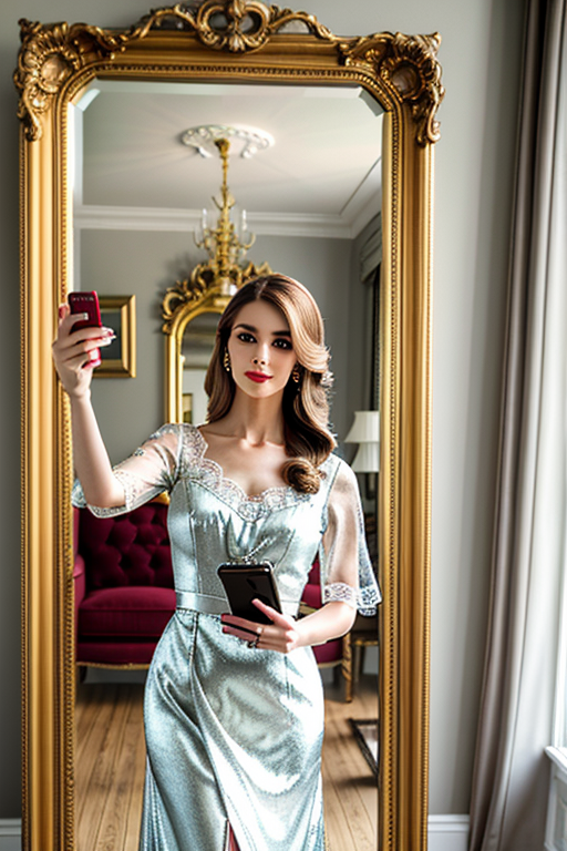 mirror pic girl black blur